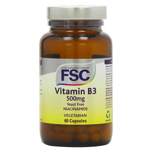 FSC Vitamin B3 Niacinamide 500mg 60 Capsules