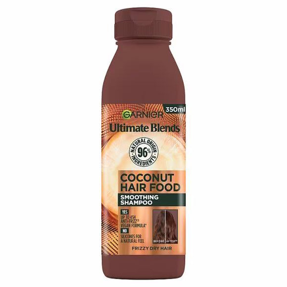 Garnier Ultimate Blends Hair Food Coconut Shampoo 350ml