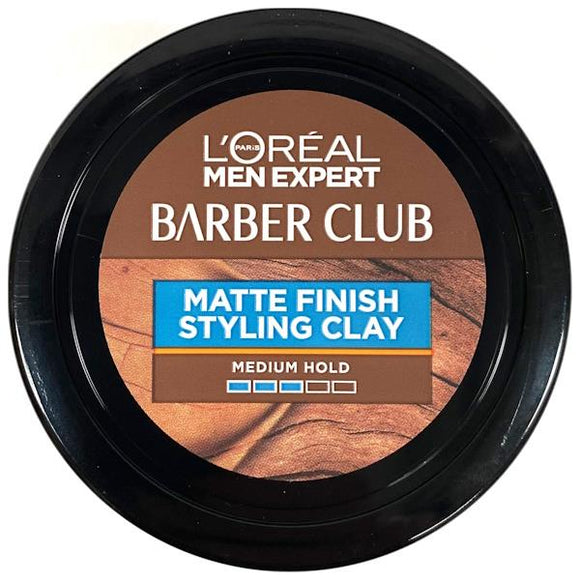 L'Oreal Men Expert Barber Club Matte Styling Clay 75ml