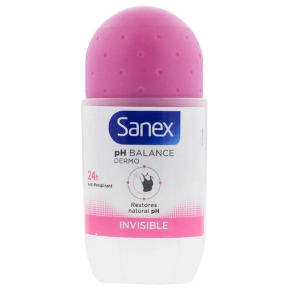 Sanex pH Balance Dermo Invisible Anti Perspirant Roll On 50ml