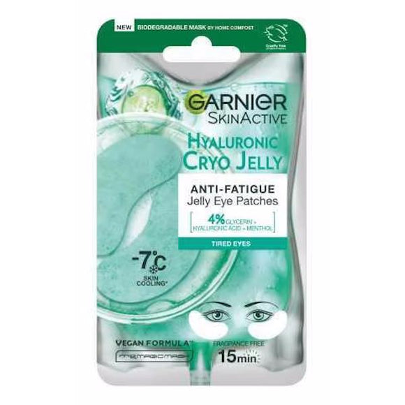 Garnier Skin Active Hyaluronic Cryo Jelly Anti-Fatigue Jelly Eye Patches