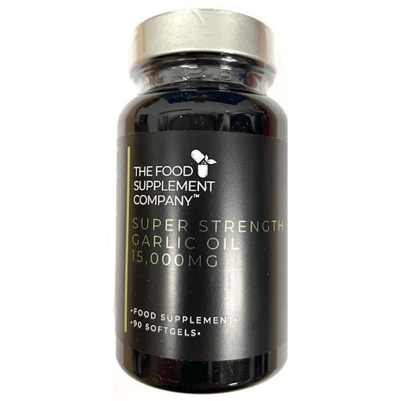 FSC Super Strength Garlic Oil 15000mg 90 Softgels