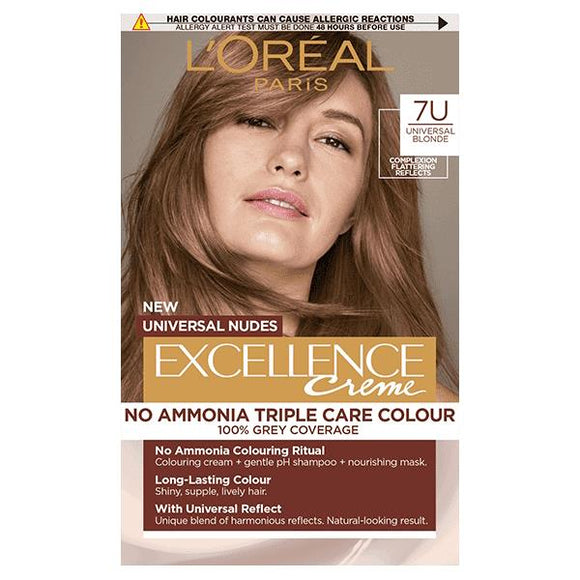 L'Oreal Excellence Creme Universal Nudes 7U Universal Blonde