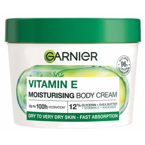 Garnier Vitamin E Moisturising Body Cream 380ml