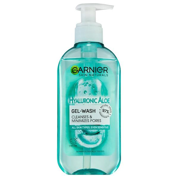 Garnier Skin Naturals Hyaluronic Aloe Gel Wash 200ml