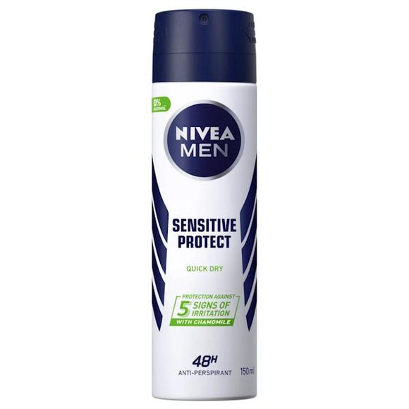 Nivea Men Sensitive Protect Anti-Perspirant Spray 150ml