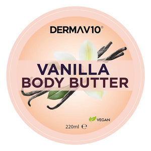 Derma V10 Body Butter Vanilla 220ml