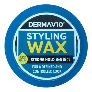 Derma V10 Styling Wax Strong Hold 50ml