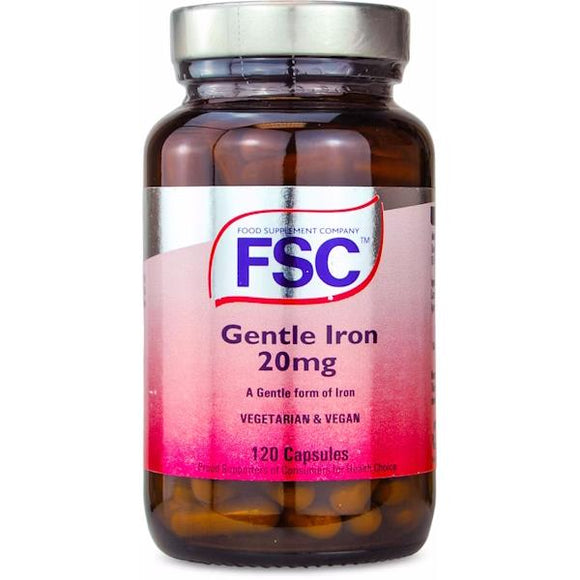 FSC Gentle Iron 20mg 120 Capsules