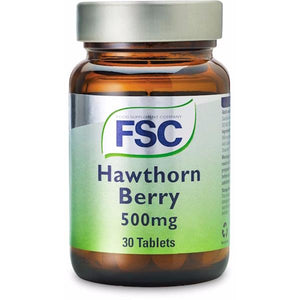 FSC Hawthorn Berry 500mg 30 Tablets