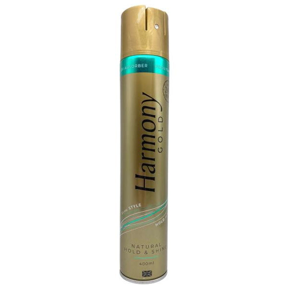 Harmony Gold Hairspray Natural Hold 400ml