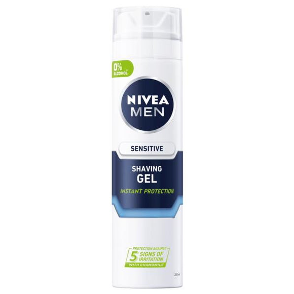 Nivea Men Sensitive Shaving Gel 200ml