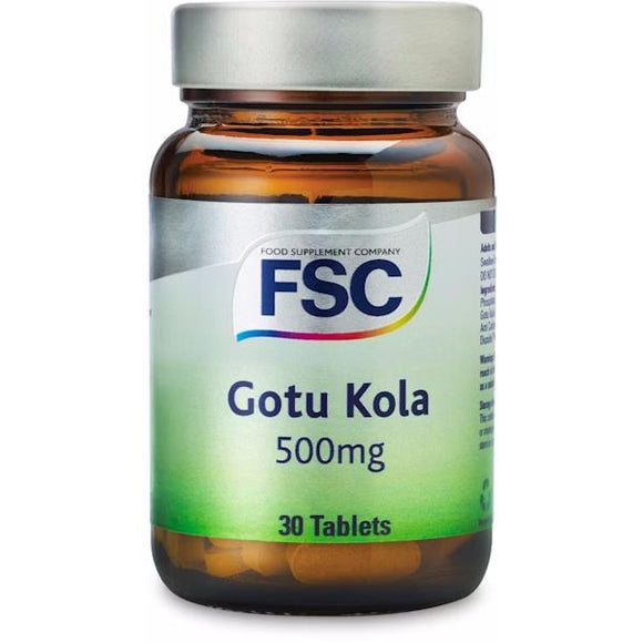 FSC Gotu Kola 500mg 30 Tablets