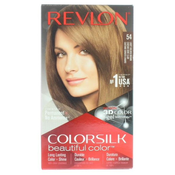 Revlon Colorsilk Permanent Colour 54 Light Golden Brown