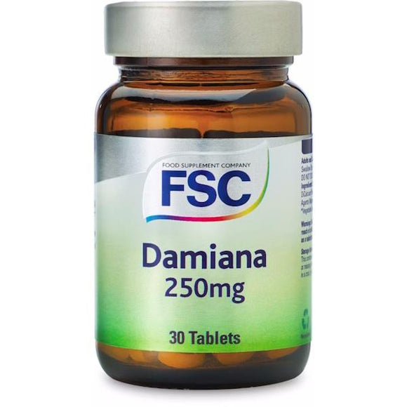 FSC Damiana 250mg 30 Tablets