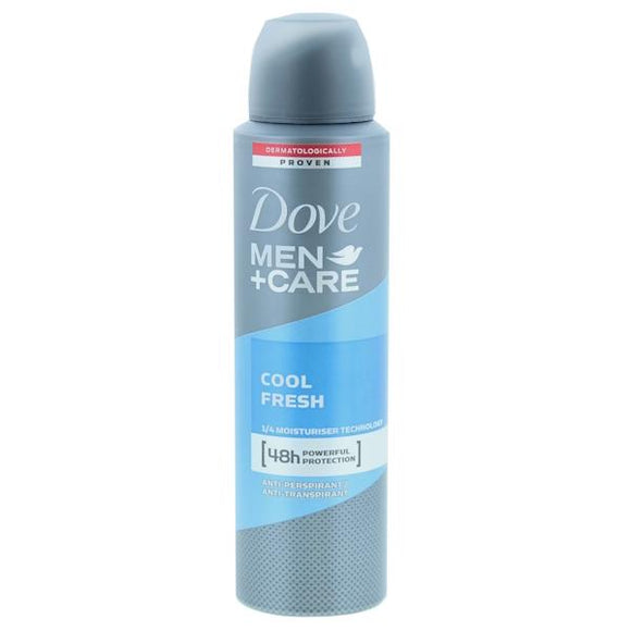 Dove Men Cool Fresh Antiperspirant Spray 150ml