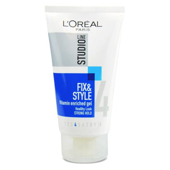 L'oreal Studio Line Fix & Style Vitamin Enriched Gel Strong Hold 150ml
