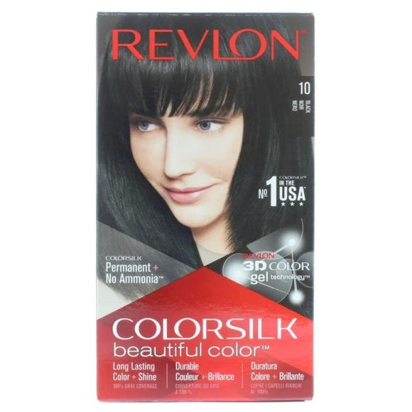 Revlon Colorsilk Permanent Colour 10 Black
