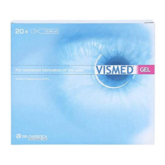 Vismed Gel Eye Drops 20 x 0.45ml Vials