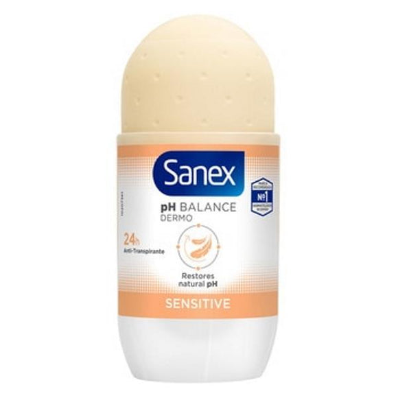 Sanex pH Balance Dermo Sensitive Anti Perspirant Roll On 50ml