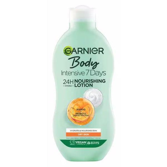 Garnier Body Intensive 7 Days Nourishing Lotion Mango Oil Dry Skin 400ml