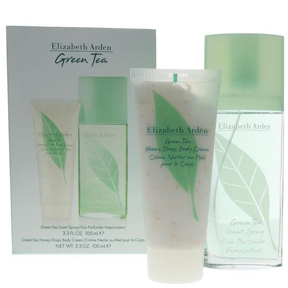 Elizabeth Arden Green Tea Gift Set Scent Spray 100ml & Body Cream 100ml
