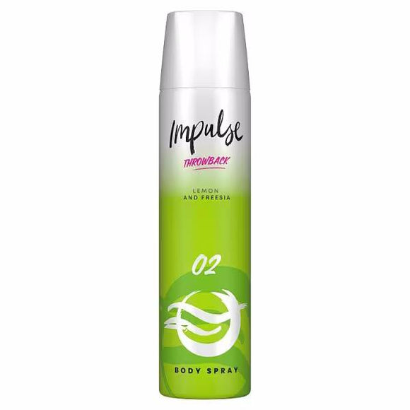 Impulse O2 Body Spray 75ml