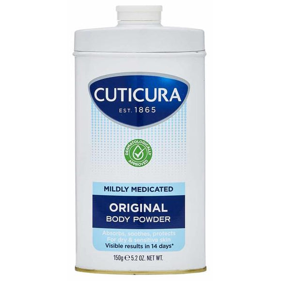 Cuticura Mildly Medicated Original Body Powder 150g