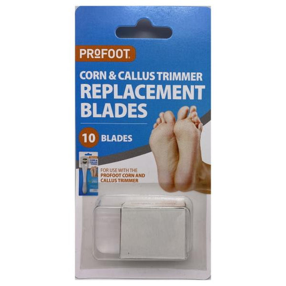 Profoot Corn & Callus Trimer 10 Replacement Blades