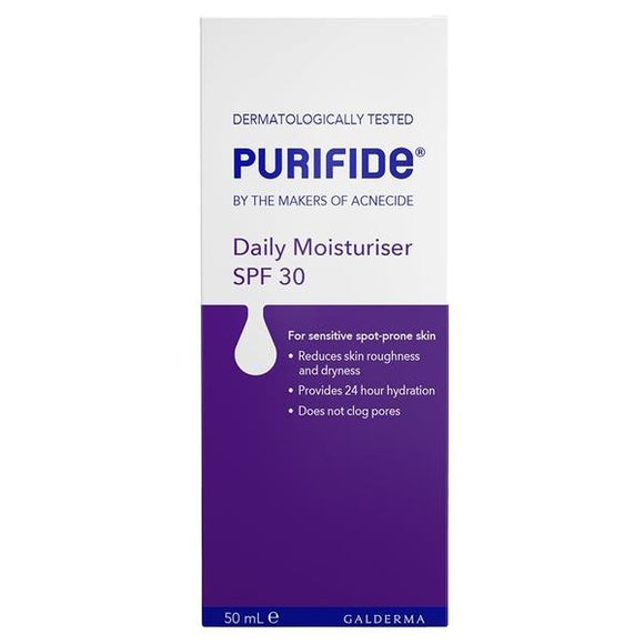 Purifide Daily Moisturiser SPF30 50ml