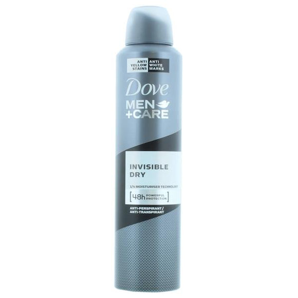 Dove Men Invisible Dry Antiperspirant Spray 250ml