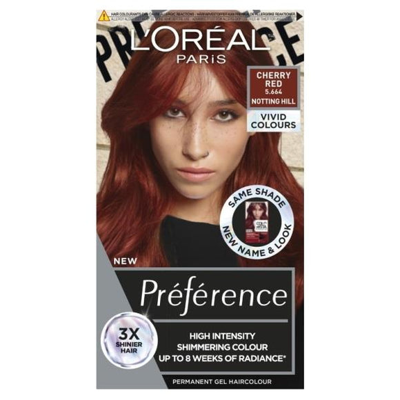 L'Oreal Preference Vivids 5.664 Cherry Red