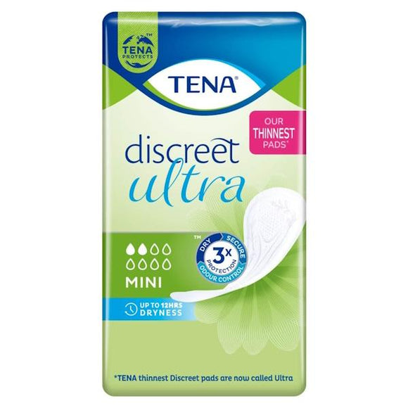 Tena Discreet Ultra Mini 20 Thin Pads