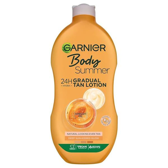 Garnier Body Summer Moisturising Lotion Deep Sun-Kissed Glow 400ml
