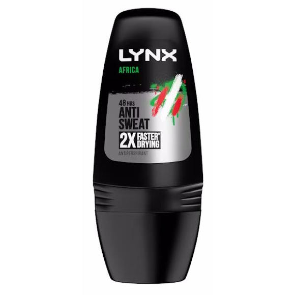 Lynx Africa Anti-Perspirant Roll On 50ml