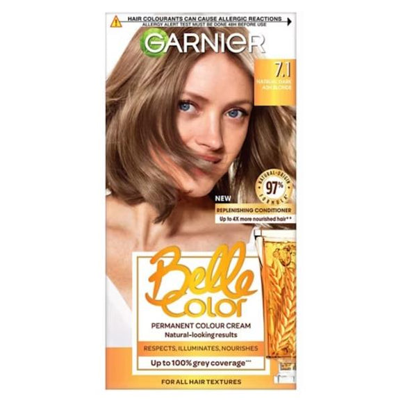 Garnier Belle Color Permanent Colour 7.1 Natural Dark Ash Blonde