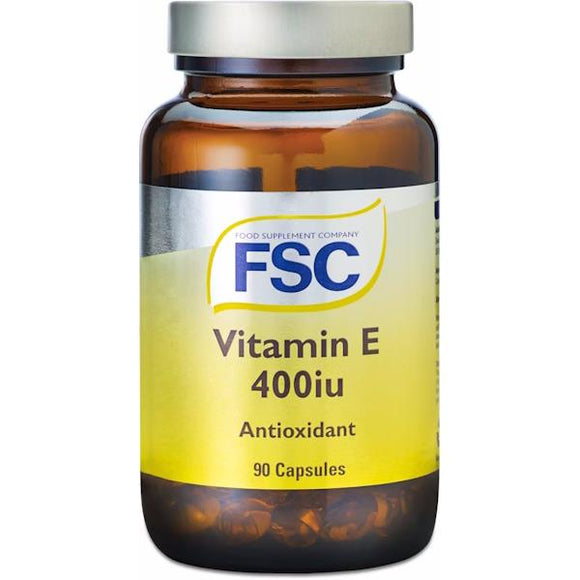 FSC Vitamin E (D-Alpha-Tocopherol) 400iu 90 Capsules