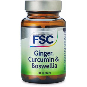 FSC Ginger, Curcumin & Boswellia 60 Tablets