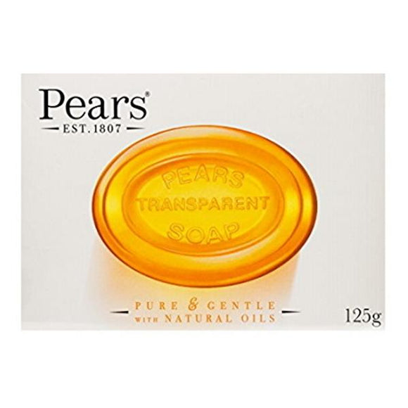 Pears Transparent Soap Pure & Gentle with Natural Oils 125g