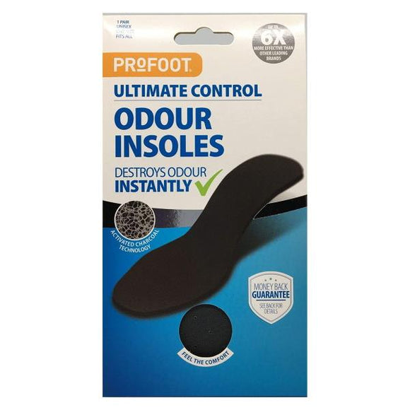 Profoot Ultimate Control Odour Insoles 1 Pair