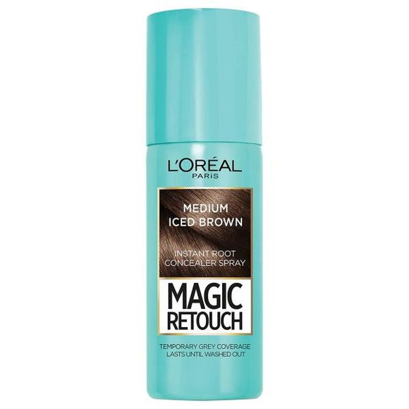 L'Oreal Magic Retouch Instant Root Concealer Spray Medium Iced Brown 75ml