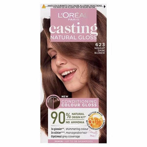 L'Oreal Casting Natural Gloss 623 Nougat Dark Blonde