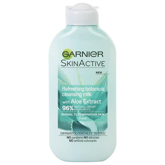 Garnier Skin Active Refreshing Botanical Cleansing Milk with Aloe Extract 200ml