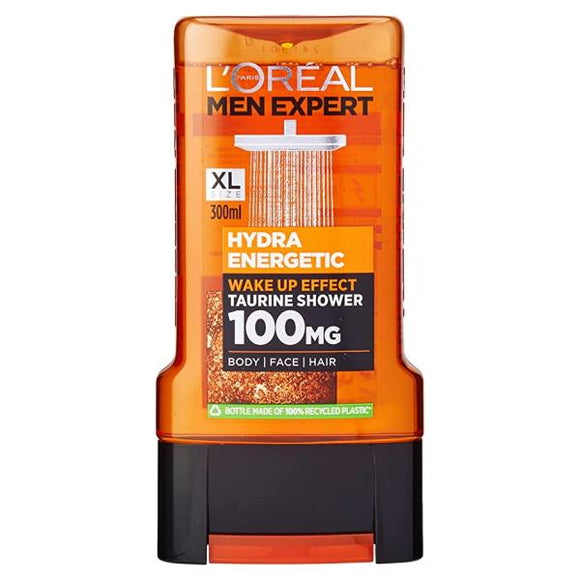 L'Oreal Men Expert Hydra Energetic Taurine Shower Gel 300ml