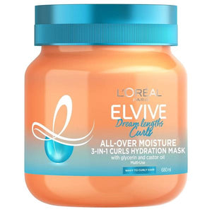 L'Oreal Elvive Dream Lengths Curls 3in1 Curls Hydration Mask 680ml