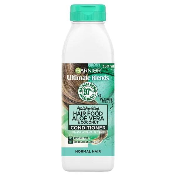 Garnier Ultimate Blends Moisturising Hair Food Aloe Vera & Coconut Conditioner 350ml