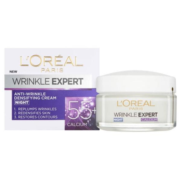 L'Oreal Wrinkle Expert 55+ Anti-Wrinkle Night Cream 50ml
