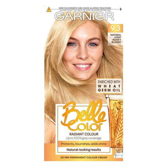 Garnier Belle Color Permanent Colour 9.3 Natural Light Honey Blonde