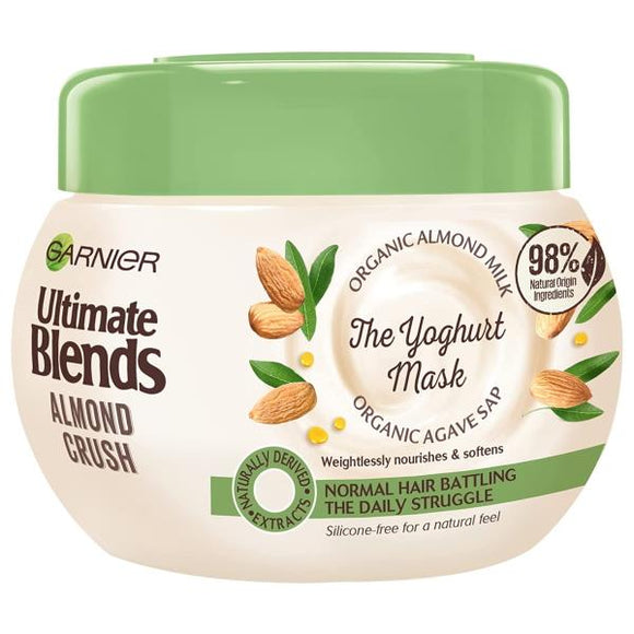 Garnier Ultimate Blends Almond Crush Yoghurt Hair Mask 300ml