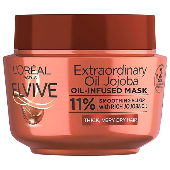 L'Oreal Elvive Extraordinary Oil Jojoba Oil-Infused Mask 300ml